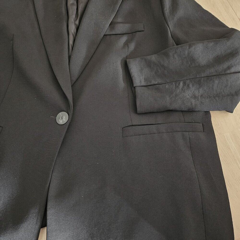 Violeta by MNG Black Blazer 1 Button - Size XXL- EUC - Picture 7 of 7